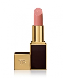 To Tom Ford, there is no more dramatic accessory than a perfect lip. It is the focus of the face and it has the power to define a woman's whole look. Each lip color is Tom Ford's modern ideal of an essential makeup shade. Rare and exotic ingredients including soja seed extract, Brazilian murumuru butter and chamomilla flower oil create an ultracreamy texture with an incredibly smooth application. Specially treated color pigments are blended to deliver pure color with just the right balance of luminosity.