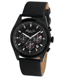 A stylish chronograph watch from Kenneth Cole New York with a contemporary feel.