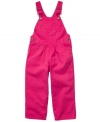 She'll be an all-around winner in cuteness with these darling heart overalls from Osh Kosh.