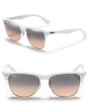 Sleek and chic, these classic Ray-Ban sunglasses look great on him or her.