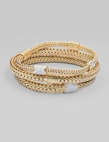 From the Classic Chain Collection. A single band of 18K gold in a signature chain design.18K yellow gold Width, about ¼ Length, about 7½ Clasp closure Made in Bali Please note: Bracelets sold separately