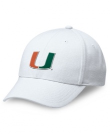 Rain on your rivals' parade with this Miami Hurricanes hat from Nike.