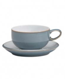 Lasting durability with handmade charm. The Azure collection from Denby is made from sturdy stoneware and hand-painted in mix and match patterns for a look unique to you.