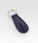 A beautifully embossed piece to hold your every key.Embossed anchor design2¼W X 1¼HLeatherImported