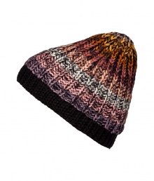 A rich, paintbox palette and oversize chunky knit lend this pink and orange Missoni hat its coveted cool - In a soft, multicolor striped wool, nylon and mohair blend - Beanie style clings snugly to the skull - Casually chic and great for everyday - Pair with parkas, ponchos and military jackets