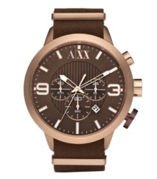 Ideal for the gym or the office, this AX Armani Exchange watch goes wherever it's needed.