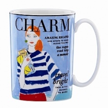 kate spade new york Make Headlines Travel Bright Mug