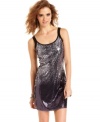 An ombre of sequins brings standout style to Eyeshadow's fun party dress!