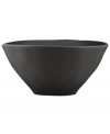 Find stylish versatility in the organic shape and matte-glazed finish of the Casual Luxe all-purpose bowl from Donna Karan by Lenox. Durable stoneware in modern black is an ideal host for everyday meals and a natural go-to for entertaining.