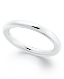 Celebrate your life together. This simple and stunning anniversary band by Hearts and Arrows is crafted in 14k white gold.