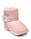 UGG® Australia Erin booties. Classic sheepskin booties. Adjustable Velcro® closure.