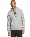 When you're ready to take lounging to the next level, grab this comfortable pullover fleece hoodie from Puma.