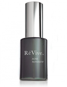 The first RéVive® acne treatment gel that combines anti-acne and anti-aging ingredients into a single product. Reparatif¿ Acne Treatment Gel contains ingredients that contribute to collagen synthesis, which helps combat the visible signs of aging, plus salicylic acid, to help clear and prevent the development of new acne blemishes...all rolled into one. Contains no benzoyl peroxide.