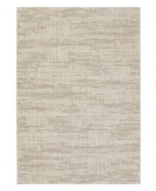 A spectrum of neutral tones collect upon this Taylor Graphite rug, offering a truly sleek, minimalist design for the modern home. Crafted on a Wilton power loom of heat-set polypropylene for ultimate durability, no matter where it's placed.