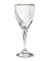 For nearly 150 years, Lenox has been renowned throughout the world as a premier designer and manufacturer of fine china, accessories, and stemware. In brilliantly faceted crystal accented with gold or platinum, the gold-accented, gracefully twirled Debut Gold wine glasses collection provides an impeccable accompaniment to your formal china and flatware. Qualifies for Rebate