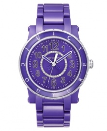 Look regal in vibrant purple with this gorgeous Her Royal Highness collection watch from Juicy Couture.