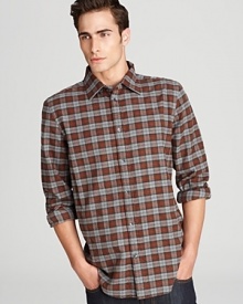 The Men's Store at Bloomingdale's Plaid Flannel Sport Shirt - Classic Fit