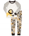 He'll be mommy's mane man in this cute cotton pajamas set from Carter's.