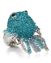 Fall hook, line and sinker for this fish-shaped statement ring from Aqua.