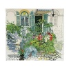 Paris a Giverny: Inspired by Monet's Impressionist art, each piece has a view into a lush and tranquil French garden. The lushness and color of the flora is depicted through an artist's eyes.