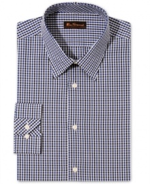 A little bit country never looked so cool. This shirt from Ben Sherman gets your dress wardrobe all squared away.