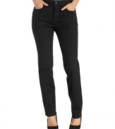 These Not Your Daughter's Jeans offer a slimming silhouette in a dressy, black wash that goes with anything. Pair them with heels for night and flats for day!