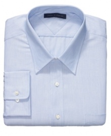 The classic every guy needs. Stock your stash of basics with this Tommy Hilfiger oxford shirt.