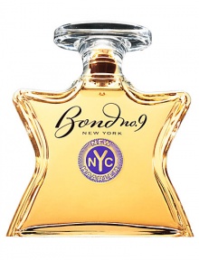 Take the northbound A-train in a bottle for Bond No.9's newest, timeliest, most androgynous scent--to be worn by men and the kind of women who specialize in chic brazenness. Experience the lush, lingering, intoxicating brew of bergamot, cedarwood, coffee, vanilla, patchouli and lavender. 