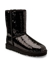 Glittering sequins add sparkle--and shearling adds warmth--to your every step. By UGG® Australia.