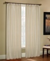 Drape your home in timeless luxury with Majesty window treatments. Panels of pure silk in versatile solid tones hang two ways and redefine any room with elegant grandeur.