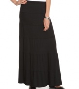 Maximum style with maximum impact: AGB's maxi skirt takes your look to great lengths!