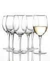 Inspired by the Tuscan appreciation for fine wine, these classic wine glasses are designed to emphasize the colors and aromas of your favorite whites. A great value, in brilliant Lenox crystal.