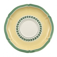 This cheerful collection combines delicious designs to be mixed & matched to create a tempting display for your table. Dinner plate, salad plate, bread & butter plate, rim soup bowl are available in four different styles: Fleurence, Valence , Orange, Vienne. All accessories available in Fleurence.