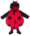 Your little lady will have lots of good luck in this precious 3-piece shirt, romper and tights ladybug Halloween costume from Carter's.