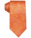 Give your stripes and solids a break. This Tasso Elba paisley tie is a welcome pattern play in your work week.