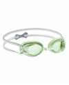 Eyes open. These goggles from Nike keep their vision clear while they're reaching for the finish line.