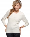 Tommy Girl's sleek sweater keep you toasty without bulking you up. Pair it with skinny jeans for a sleek fit.