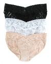 Get the flatter look of a Hanky Panky thong, with the full back coverage of a traditional bikini.