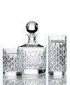 Timeless grandeur is in your hands with Aston highball glasses. Cut with a magnificent teardrop pattern, Lauren Ralph Lauren's handsome crystal barware deserves a toast for exquisite craftsmanship and refined style.