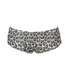 Lounge in high style with these ultra-chic printed briefs from Philip Lim - Elastic waistband, tap short style, all-over animal print - Pair with a kimono and a matching camisole for at-home style