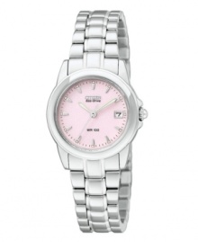 Simplicity with a touch of femininity, executed perfectly in this Silhouette watch by Citizen Eco-Drive.