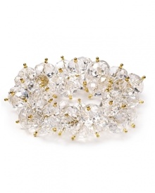 Kenneth Jay Lane's beaded bracelet is an accessory that pops. This effervescent extra doesn't require an occasion --break out these bubbles day or night.