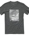 It's all in the fine print. Get graphic with this t-shirt from Kenneth Cole New York.