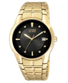 Take your style to the next level with this handsome watch by Citizen.