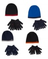 With plenty of color combinations to choose from he'll have a great beanie and glove set from Nike when the cold weather hits. (Clearance)