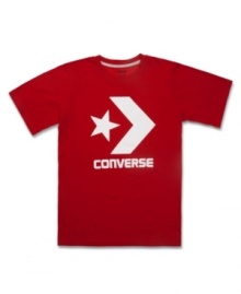 Dress your sports legend in a Converse logo tee sporting the iconic star/chevron.