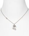 Charm them. Juicy Couture's cherry-trimmed chain necklace is yours for the picking.