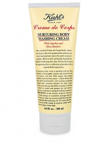 Creme de Corps nurturing body wash is enriched with the finest ingredients to thoroughly cleanse and moisturize skin for a smooth, soft feel.  · Sooths and cleanses even the driest skin  · Silky, creamy texture  · Helps maintain skin's natural moisture balance  · Leaves skin feeling pampered and soothed  · 6.8 oz. 