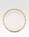 An elegant, extremely versatile dinner plate in lasting ceramic stoneware with handpainted bamboo detail. From the Classic Bamboo Collection11 diam.Ceramic stonewareDishwasher safeImported 