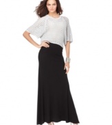 A spring staple, this BCBGMAXAZRIA A-line maxi dress can be styled for casual days or dressy nights out!